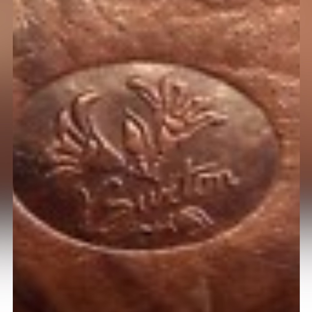 BUXTON Genuine High Grade Leather 8” Wallet w Checkbook Cover Marbled Brown EEUC - Picture 5 of 13